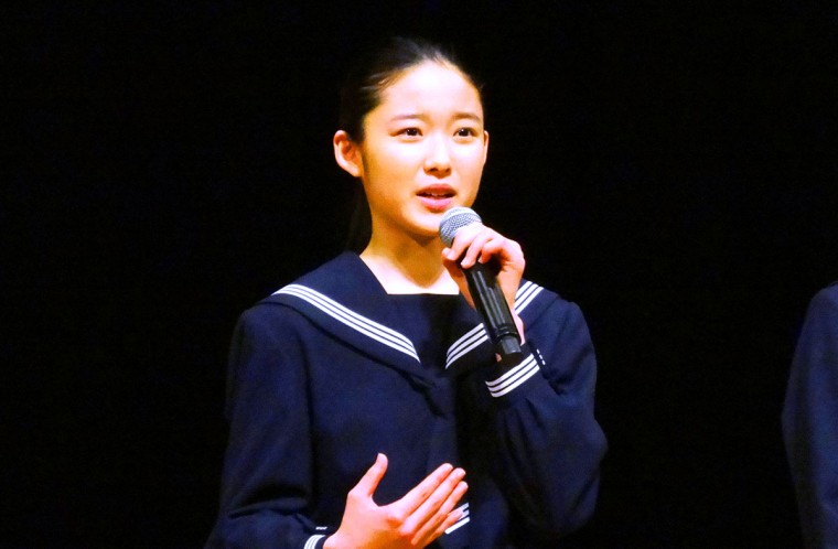 ソロモンの偽証 完成披露試写会 藤野涼子