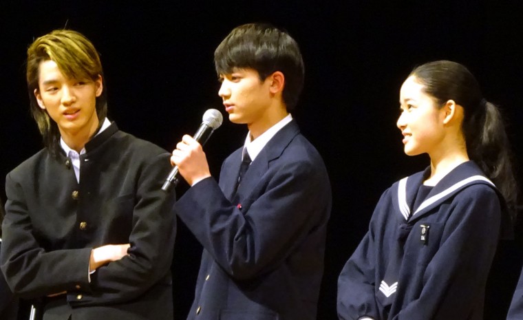 ソロモンの偽証 完成披露試写会 舞台挨拶 清水尋也 板垣瑞生