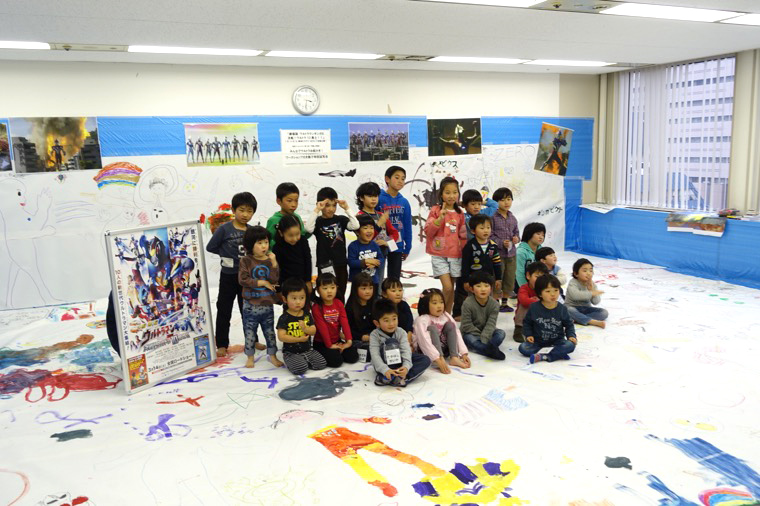 東京フィルメックス ウルトラマン お絵かき ワークショップ