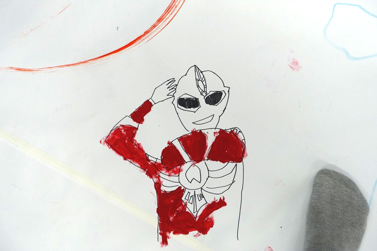 東京フィルメックス ウルトラマン お絵かき ワークショップ