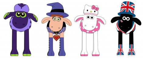 エヴァやキティのコラボも ひつじのショーン アート チャリティプロジェクト Cinemas Plus