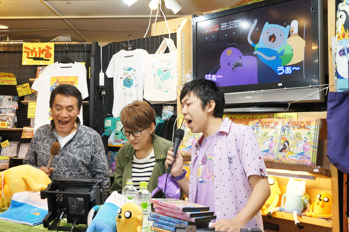 豪華声優陣が登場 アドベンチャー タイム シーズン3 Dvd発売イベント Cinemas Plus