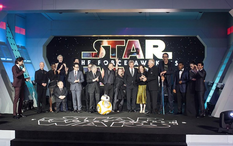 『スター・ウォーズ/フォースの覚醒』ヨーロッパプレミア