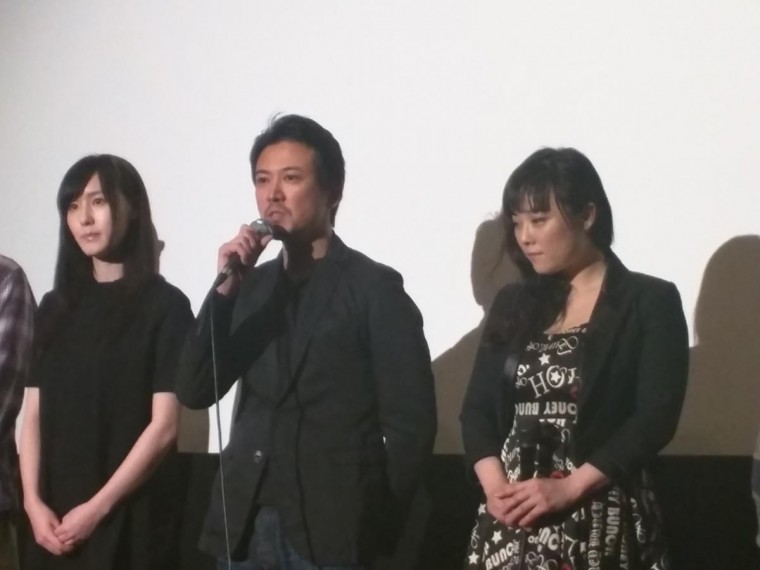 華魂 幻影 完成披露試写会 舞台挨拶