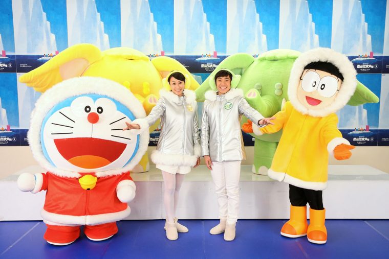映画ドラえもん のび太の南極カチコチ大冒険 織田信成 浅田舞