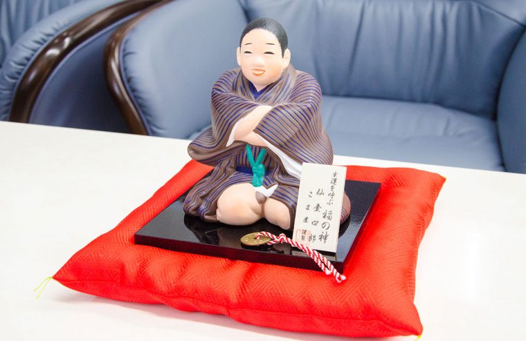 永大ハウス工業 仙台四郎 仙臺四郎 置物
