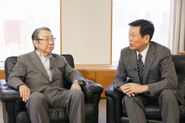 砂の器 森田健作 大谷信義会長 対談3